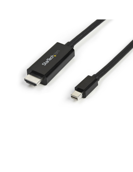 StarTech.com Cable Adaptador Mini DisplayPort a HDMI de 3m - 4K 30Hz