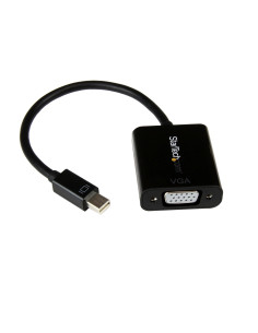 StarTech.com Adaptador Mini DisplayPort a VGA - Convertidor Activo de Mini DP a VGA Vídeo 1080p con Certificación VESA - mDP