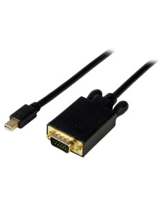 StarTech.com Cable de 1,8m de Vídeo Adaptador Conversor Activo Mini DisplayPort a VGA - 1080p - Negro