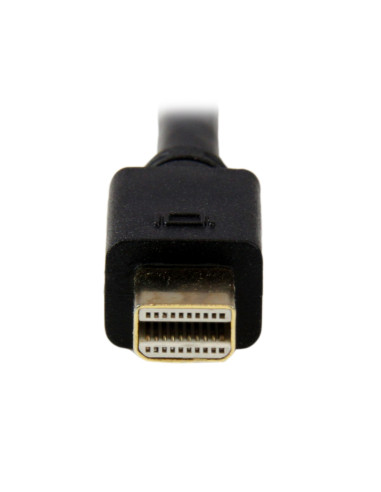 StarTech.com Cable de 1,8m de Vídeo Adaptador Conversor Activo Mini DisplayPort a VGA - 1080p - Negro