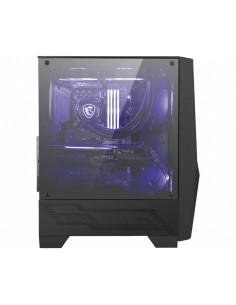 MSI MAG Forge 100M Midi Tower Negro, Transparente 2
