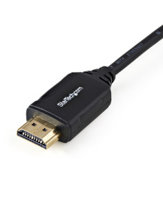 StarTech.com Cable de 50cm HDMI 2.0 Certificado Premium con Ethernet - HDMI de Alta Velocidad Ultra HD de 4K a 60Hz HDR10 - 2