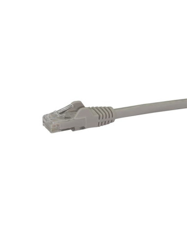 StarTech.com Cable de 10m Gris de Red Gigabit Cat6 Ethernet RJ45 sin Enganche - Snagless