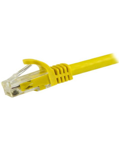 StarTech.com Cable de 1,5m Cat6 Ethernet de Red Amarillo - RJ45 sin Enganches - 24AWG 2