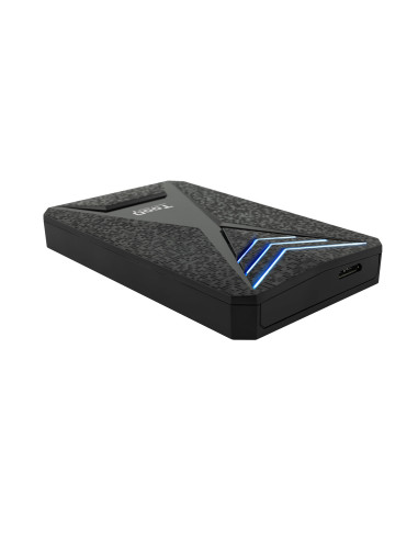 TooQ TQE-2550BL caja para disco duro externo Carcasa de disco duro SSD Negro 2.5"