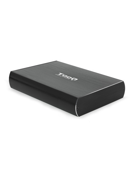 TooQ TQE-3531B caja para disco duro externo Caja de disco duro (HDD) Negro 3.5"