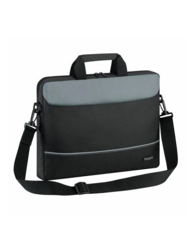 Targus TBT238EU maletines para portátil 39,6 cm (15.6") Negro, Gris