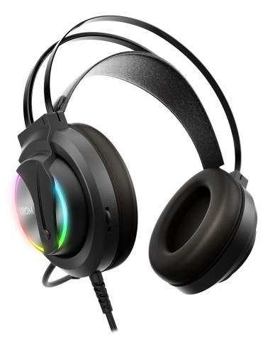 Krom Kappa Auriculares Alámbrico Diadema Juego Negro