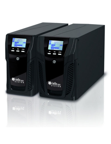 Riello VST 800 sistema de alimentación ininterrumpida (UPS) Línea interactiva 0,8 kVA 640 W 4 salidas AC