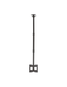 AISENS Soporte de techo giratorio, inclinable, extensible para monitor TV 50kg de 23”-43”, Negro 2