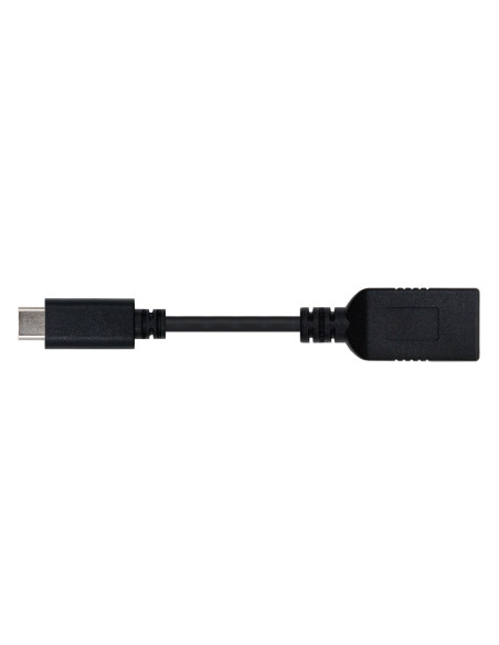 Nanocable USB 3.1, 0.15m cable USB USB 3.2 Gen 2 (3.1 Gen 2) 0,15 m USB A USB C Negro