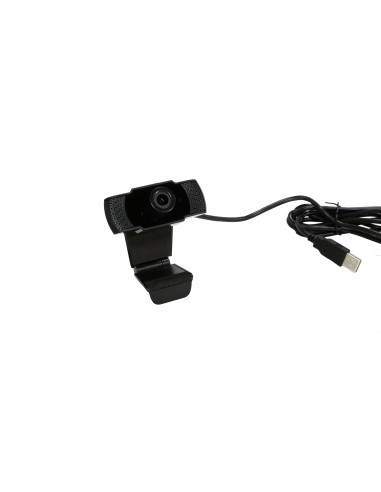 Leotec LEWCAM2005 cámara web 2 MP 1920 x 1080 Pixeles USB Negro