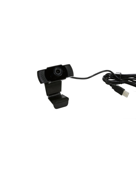 Leotec LEWCAM2005 cámara web 2 MP 1920 x 1080 Pixeles USB Negro