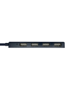 AISENS Hub USB 2.0, Tipo A M - 4 x Tipo A H, Negro, 30 cm 2