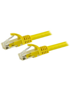 StarTech.com N6PATC15MYL cable de red Amarillo 15 m Cat6 U UTP (UTP)