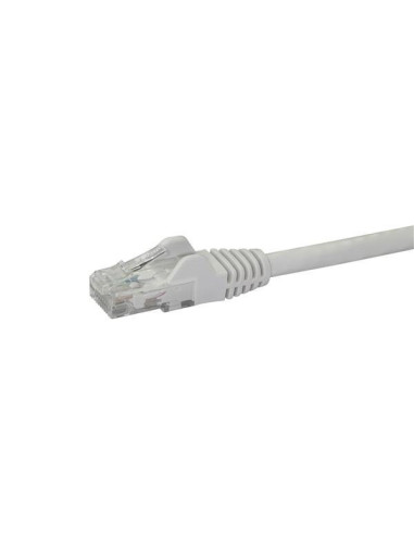 StarTech.com Cable de Red Ethernet Cat6 Snagless de 1m Blanco - Cable Patch RJ45 UTP