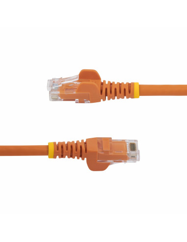 StarTech.com Cable de Red Ethernet Cat6 Snagless de 3m Naranja - Cable Patch RJ45 UTP