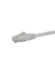 StarTech.com Cable de Red de 0,5m Blanco Cat6 UTP Ethernet Gigabit RJ45 sin Enganches 2