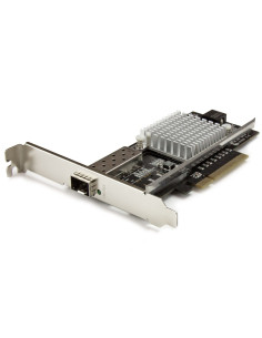 StarTech.com Tarjeta de Red PCI Express 10G con Ranura SFP+ Abierta - Chipset Intel - Multimodo y Monomodo