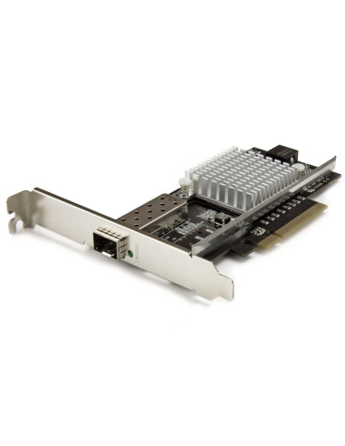 StarTech.com Tarjeta de Red PCI Express 10G con Ranura SFP+ Abierta - Chipset Intel - Multimodo y Monomodo