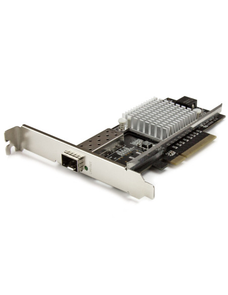 StarTech.com Tarjeta de Red PCI Express 10G con Ranura SFP+ Abierta - Chipset Intel - Multimodo y Monomodo