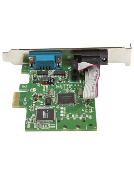 StarTech.com Tarjeta Serie PCI Express de 2 Puertos DB9 RS232 con UART 16C1050 - Adaptador Interno Serie PCI-E