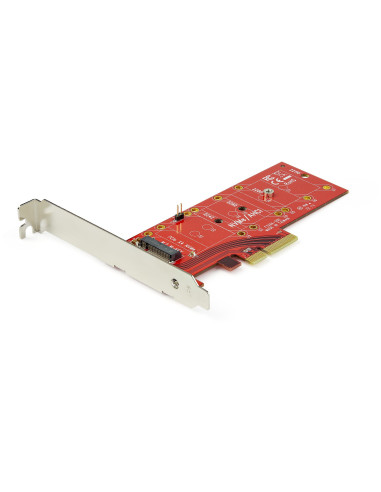 StarTech.com Adaptador de SSD M2 a PCIe - Conversor NVMe   AHCI   NGFF   M-Key a PCIe 3.0 x4 - Perfil Bajo o Completo -