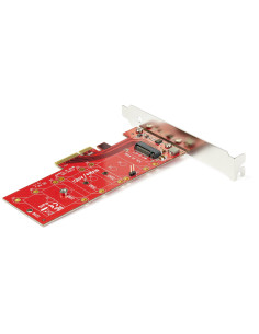 StarTech.com Adaptador de SSD M2 a PCIe - Conversor NVMe   AHCI   NGFF   M-Key a PCIe 3.0 x4 - Perfil Bajo o Completo - 2