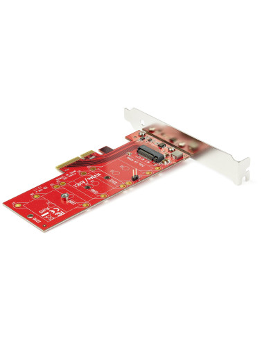 StarTech.com Adaptador de SSD M2 a PCIe - Conversor NVMe   AHCI   NGFF   M-Key a PCIe 3.0 x4 - Perfil Bajo o Completo -