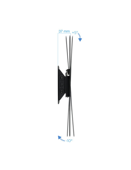 TooQ LP1342T-B soporte para TV 106,7 cm (42") Negro