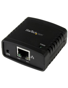 StarTech.com Servidor de Impresión en Red Ethernet 10 100 Mbps a USB 2.0 con LPR