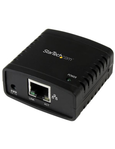 StarTech.com Servidor de Impresión en Red Ethernet 10 100 Mbps a USB 2.0 con LPR