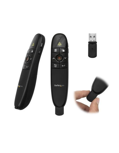 StarTech.com Mando a Distancia para Presentaciones - Control Remoto Inalámbrico para Presentaciones - 27 Metros de Alcance