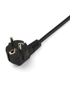 StarTech.com Cable de 2m de Alimentación en Y para Ordenador, 18AWG, EU Schuko a 2x C13, 10A 250V, Cable de Alimentación de CA 2