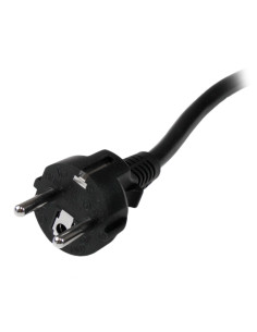 StarTech.com Cable de 2m de Alimentación de Ordenador, 16AWG, EU Schuko a C19, 16A 250V, Cable de Alimentación de Repuesto, 2