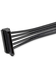 StarTech.com Cable Adaptador Bifurcador Divisor Splitter de Alimentación SATA de 40cm - 4x Receptáculos Hembra SATA 2