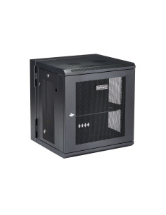 StarTech.com Armario Rack de Pared para Servidores 12U 19" 4 Columnas y Estante 1U - Rack de Servidores de Montaje en Pared con 2