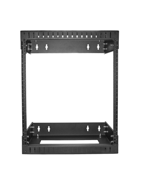 StarTech.com Rack de Servidores Abierto de 12U de Pared - de 19 Pulgadas - de 2 Columnas - de Profundidad Ajustable - para