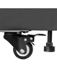 StarTech.com Armario Rack para Servidores 22U 19" 4 Columnas - Rack de Servidores con Cerradura y Seguro - Rack con Ruedas y 2