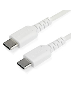 StarTech.com Cable de 1m de Carga USB C - de Carga Rápida y Sincronización USB 2.0 Tipo C a USB C para Portátiles -