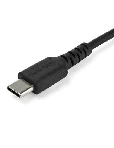 StarTech.com Cable de 2m de Carga USB C - de Carga Rápida y Sincronización USB 2.0 Tipo C a USB C para Portátiles -