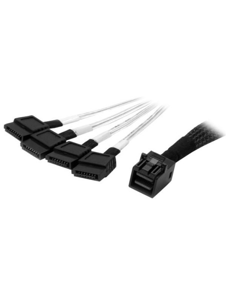 StarTech.com Cable Mini SAS Interno a SATA de 1m - Cable SFF-8643 a 4x SATA