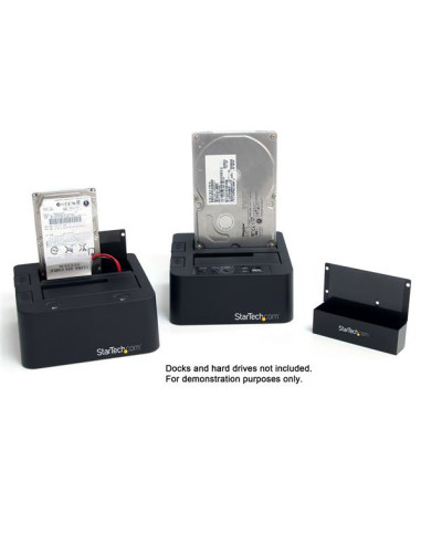 StarTech.com Adaptador Disco Duro 2.5in 3.5 Pulgadas IDE a SATA para Base de Conexión Dock Estación HDD