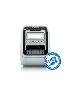 Brother QL-820NWBVMXX1 impresora de etiquetas Térmica directa Color 300 x 600 DPI 176 mm/s Inalámbrico y alámbrico Ethernet DK W