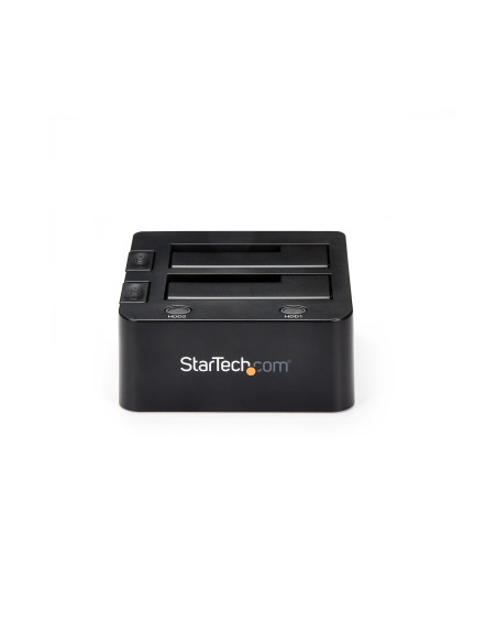 StarTech.com Docking Station de 2 Bahías USB 3.0 a SATA - Base de Acoplamiento USB de Discos Duros SSD SATA I II III de