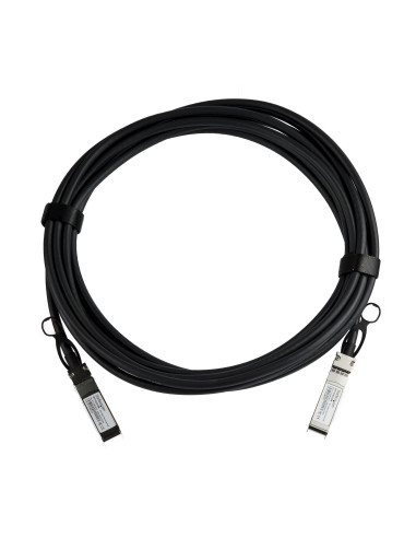 StarTech.com Cable de 5m Twinax Direct Attach SFP+ a SFP+ - 10G Compatible con MSA sin Codificar - DAC de Cobre SFP+ de 10 GbE