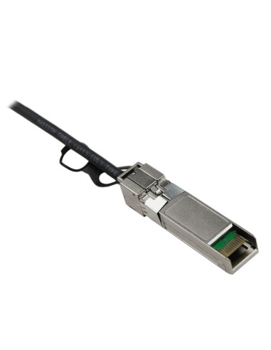 StarTech.com Cable de 1m Twinax Direct Attach SFP+ a SFP+ - 10G Compatible con Cisco SFP-H10GB-CU1M - DAC de Cobre SFP+ 10GbE -