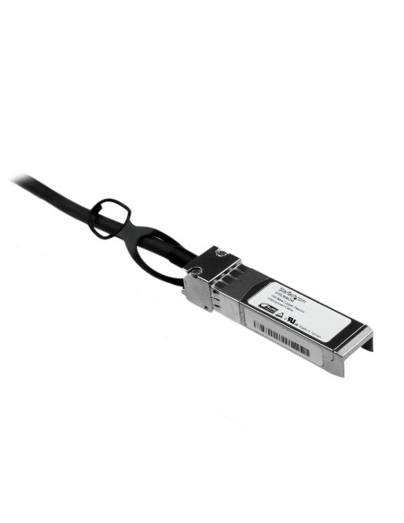 StarTech.com Cable de 3m Twinax Direct Attach SFP+ a SFP+ - 10G Compatible con Cisco SFP-H10GB-CU3M - DAC de Cobre SFP+ 10GbE -