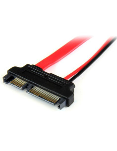 StarTech.com Adaptador Cable SATA 15cm Slimline Línea Delgada a SATA con Alimentación Corriente - Hembra a Macho 2