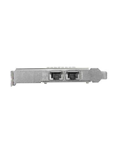 StarTech.com Tarjeta PCIe de Red con 2 Puertos 10G - NIC PCI Express 10GBASE-T & NBASE-T con Chipset Intel-X550AT 10 5 2,5 1GbE